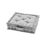 Coussin de sol uni coton - blancheporte