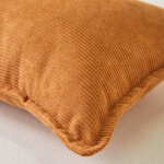 Coussin uni velours ctel - blancheporte