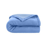Couverture bicolore courtelle� 420 g / m� - blancheporte