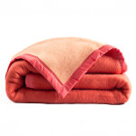 Couverture bicolore courtelle� 420 g / m� - blancheporte