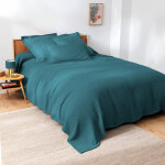 Couverture climatisante nid d'abeille 350 g / m� - blancheporte