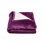 Couverture double face polaire et sherpa - blancheporte