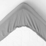 Couverture polaire mi - housse 350 g / m - couverture 1 personne : 90x190cm - gris - ourson