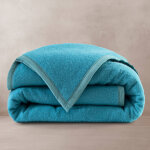 Couverture pure laine d'agneau m�rinos - blancheporte