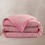 Couverture pure laine d'agneau m�rinos - blancheporte