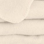 Couverture pure laine fabrication franaise 400 g / m - couverture 1 personne : 150x200cm - cru - ourson ...