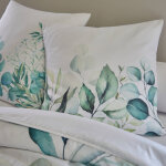 Couvre - lit matelass elyse imprim fleurs - blancheporte