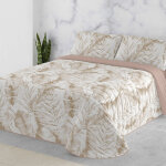 Couvre - lit matelass imprim plumes - blancheporte