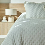 Couvre - lit matelass - microfibre - blancheporte