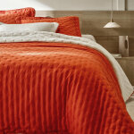 Couvre - lit rversible microfibre matelasse / sherpa - blancheporte