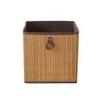 Cube de rangement pliable, bambou - blancheporte