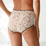 Culotte coton forme maxi imprimé motifs « peau de bête » assortis lot de 4 - blancheporte Culotte coton forme maxi imprimé motifs « peau de bête » assortis lot de 4 - blancheporte