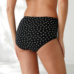 Culotte coton forme maxi imprim�e pois - lot de 7 - blancheporte