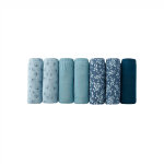 Culotte coton forme maxi unie bleue et imprim�e pissenlit - lot de 7 - blancheporte