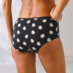 Culotte coton forme shorty imprimé motifs abeilles assortis lot de 4 - blancheporte Culotte coton forme shorty imprimé motifs abeilles assortis lot de 4 - blancheporte