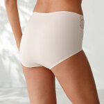 Culotte forme maxi taille haute microfibre et ceinture dentelle - lot de 3 - blancheporte