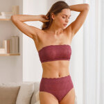 Culotte haute en dentelle et microfibre orellana - lot de 2 - confidence lingerie