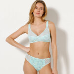 Culotte imprim�e � printemps � forme midi coria - lot de 2 - confidence lingerie