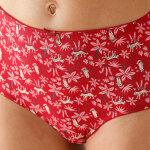 Culotte maxi coton stretch imprimé panthère - lot de 4 - blancheporte Culotte maxi coton stretch imprimé panthère - lot de 4 - blancheporte