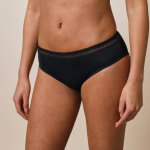 Culotte microfibre et tulle plumetis effet seconde peau forme midi paia - lot de 2 - confidence lingerie ...