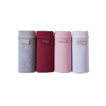 Culotte midi basic + , lot de 3 achet�es + gratuite (1) - 44 - gris / rose / violet - sloggi