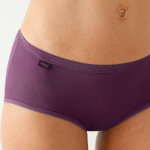 Culotte midi basic - lot de 3 - 42 - violet - sloggi