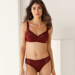 Culotte midi coton dentelle unie coria - lot de 2 - confidence lingerie