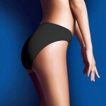 Culotte ta� basic - lot de 3 - 38 - noir - sloggi