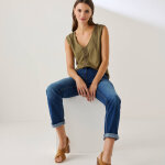 D�bardeur bande macram� - blancheporte