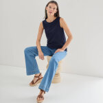 D�bardeur col bateau uni - blancheporte