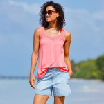 Dbardeur macram, coton - viscose - blancheporte