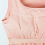 Dbardeur post - opratoire  brassire intgre en coton stretch - blancheporte