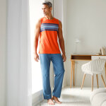 Dbardeur pyjama rayures coton - blancheporte