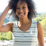 D�bardeur ray�, maille jersey - blancheporte