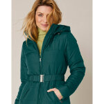 Doudoune courte ceinture - colors&co