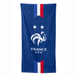 Drap de bain enfant fff, ponge et velours coton - 320g / m2 - fff