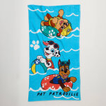 Drap de bain enfant pat'patrouille� �ponge et velours coton - 320g / m2 - blancheporte