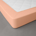 Drap - housse uni coton bonnet 32 cm - colombine
