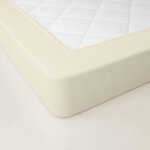 Drap - housse uni percale bonnets 40 cm - blancheporte