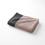 ponge bouclette 420g / m liteau imprim ginkgo - colombine