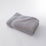 Collection serviettes de bain unies 540g / m2 confort luxe - drap de douche : 68x132cm - gris - colombine ...