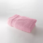 Collection serviettes de bain unies 540g / m2 confort luxe - drap de douche : 68x132cm - rose - colombine ...