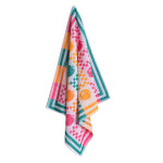 Essuie - mains ponge grande taille pommes du verger - lots - blancheporte