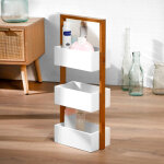Etage re bambou 3 bacs de rangement - blancheporte