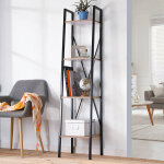 Etage re colonne stockies style industriel - 4 niveaux - blancheporte