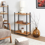 Etag�re 3 niveaux en bois - blancheporte