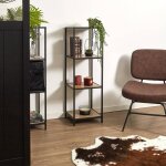 Etag�re 3 niveaux style industriel stockies - blancheporte