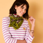 Foulard imprim floral indien - blancheporte