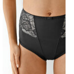 Gaine amincissante dentelle et microfibre - blancheporte