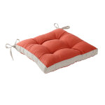Galette de chaise bicolore - lot de 2 - blancheporte